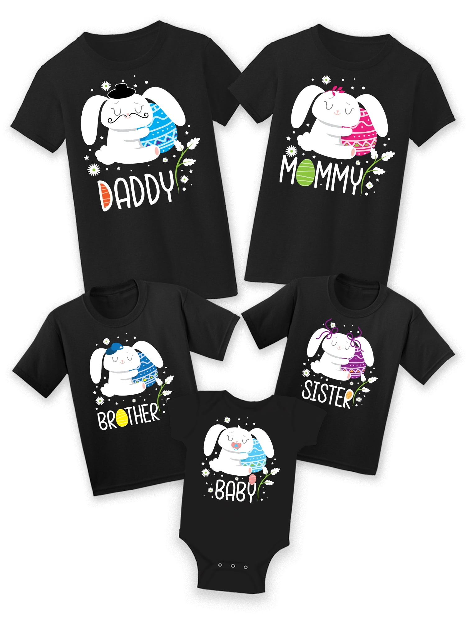 Easter Eggs Siblings shirts Brother and sister shirt Custom youth Easter shirts