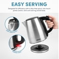 thumbnail image 5 of Hervidor eléctrico Aroma Housewares Housewares, 1.0 L/4 tazas AWK-267SB, 5 of 5