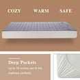 Heated Mattress Pad Full Size 54x75 inches Air Layer Electric Mattress