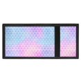 thumbnail image 4 of CHAQLIN Polyester Fabric Children's Wallet with Slim Lightweight Kids Trifold Wallet for Sports, Mermaid Scale Gradient Print Trifold Card Wallet, 4 of 6