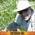 thumbnail image 5 of Glacier Outdoor Outback Hat Unisex Full Brim UV Protection Quick-Dry Adjustable Chin Strap, Khaki M, 5 of 6