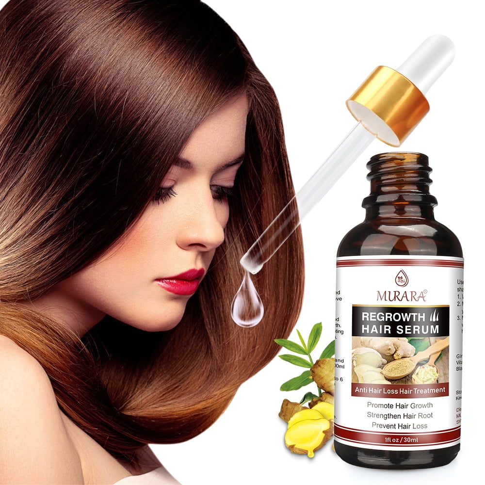 Hair Growth Serum for Stronger, Thicker, Longer Hair Treatment, Prevent Hair  Loss & Thinning, Natural Biotin Hair Growth Oil for Men & Women 1  by  MURARA 