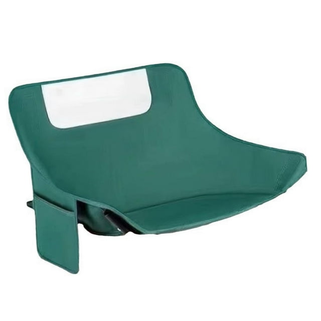 Almencla Camping Chair Cover Portable Moon Chair Seat Cover for Lawn Outdoor Backyard Green