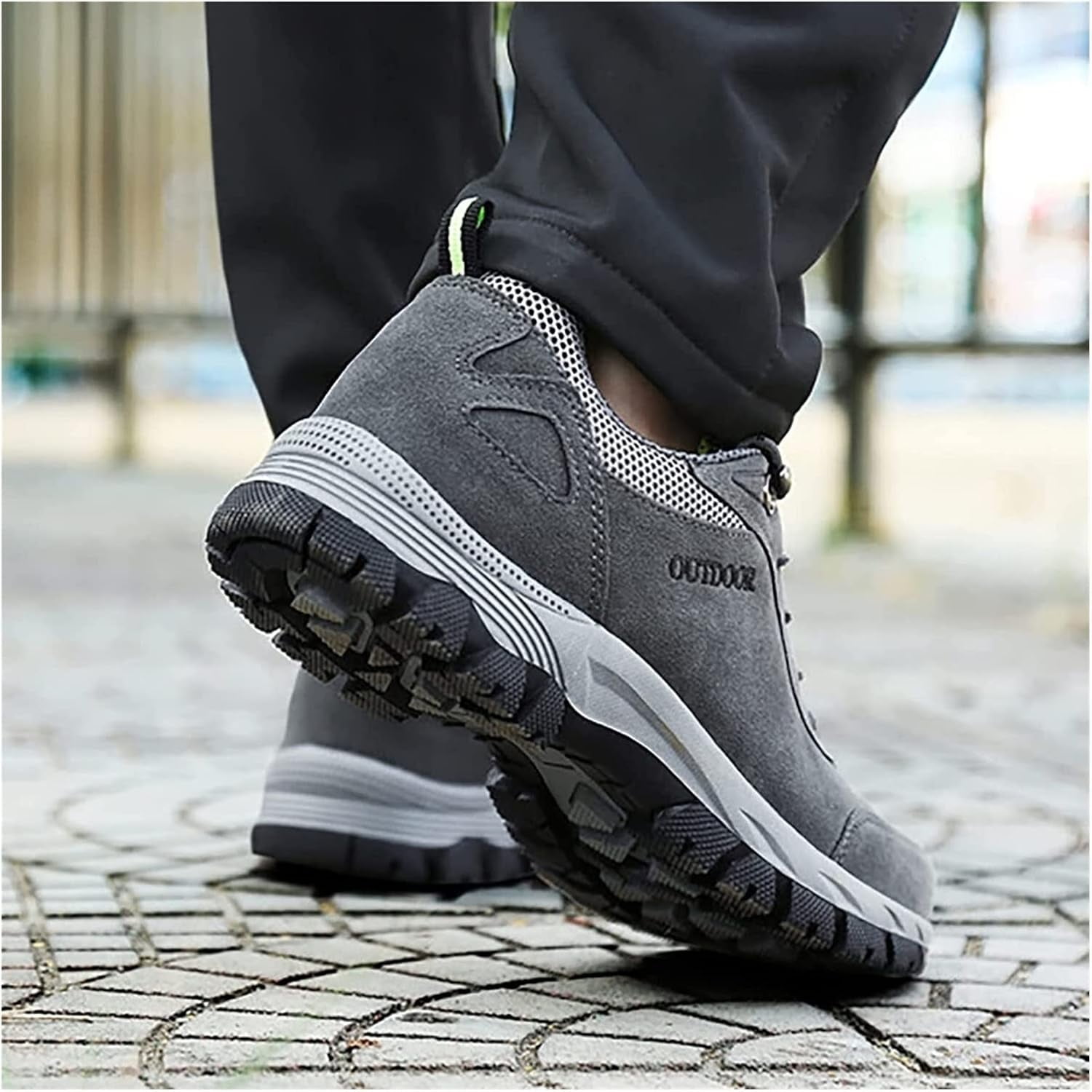Hiking Shoes for Men, Men's Good Arch Support Outdoor Breathable Walking Shoes, Orthopedic Shoes for Men, Suit for Outdoor Activity Hiking Walking