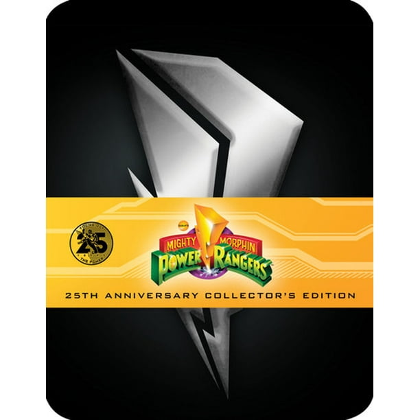 Mighty Morphin Power Rangers The Complete Series 25th Anniversary Limited Steelbook Edition Dvd Walmart Com Walmart Com