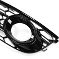 thumbnail image 6 of 2X Front Fog Light Grille Cover For A-U-D-I A4 B8 B8.5 ALLROAD 2009-2015 Bumper Lamp Grills Honeycomb Car Accessories 8K0807681J01C, 6 of 7