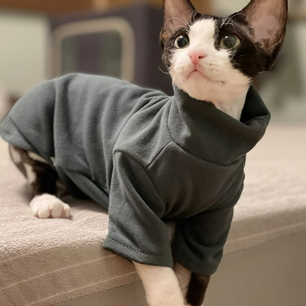 Sphynx Cat Clothes Baby-Fabric Self-heat Sphynx Home Wear