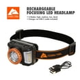 thumbnail image 4 of Ozark Trail 1000 Lumen Rechargeable Focusing Headlamp with USB Charging and Adjustable Strap, 4 of 9