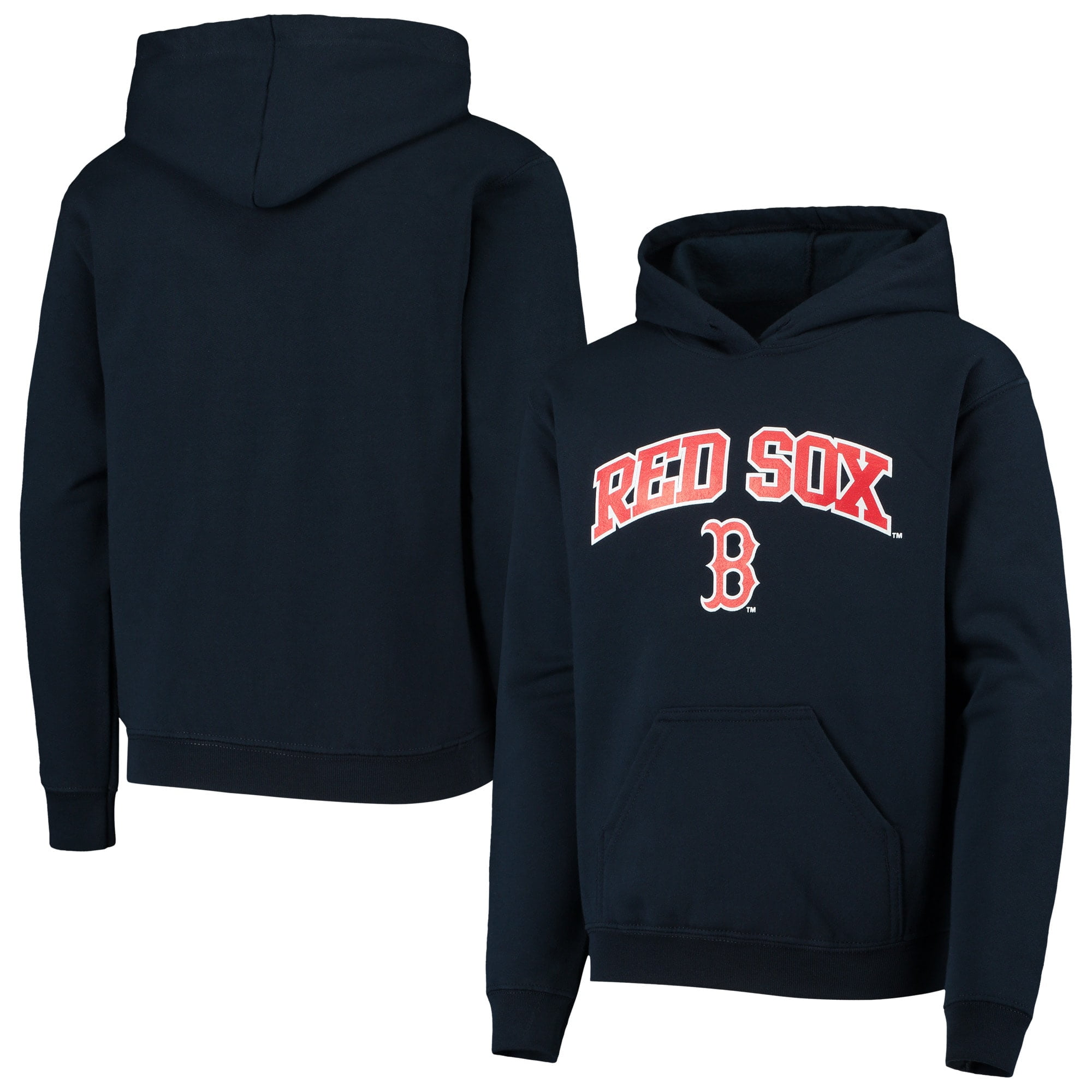 Boston Red Sox Stitches Youth Pullover Fleece Hoodie - Navy - Walmart.com - Walmart.com