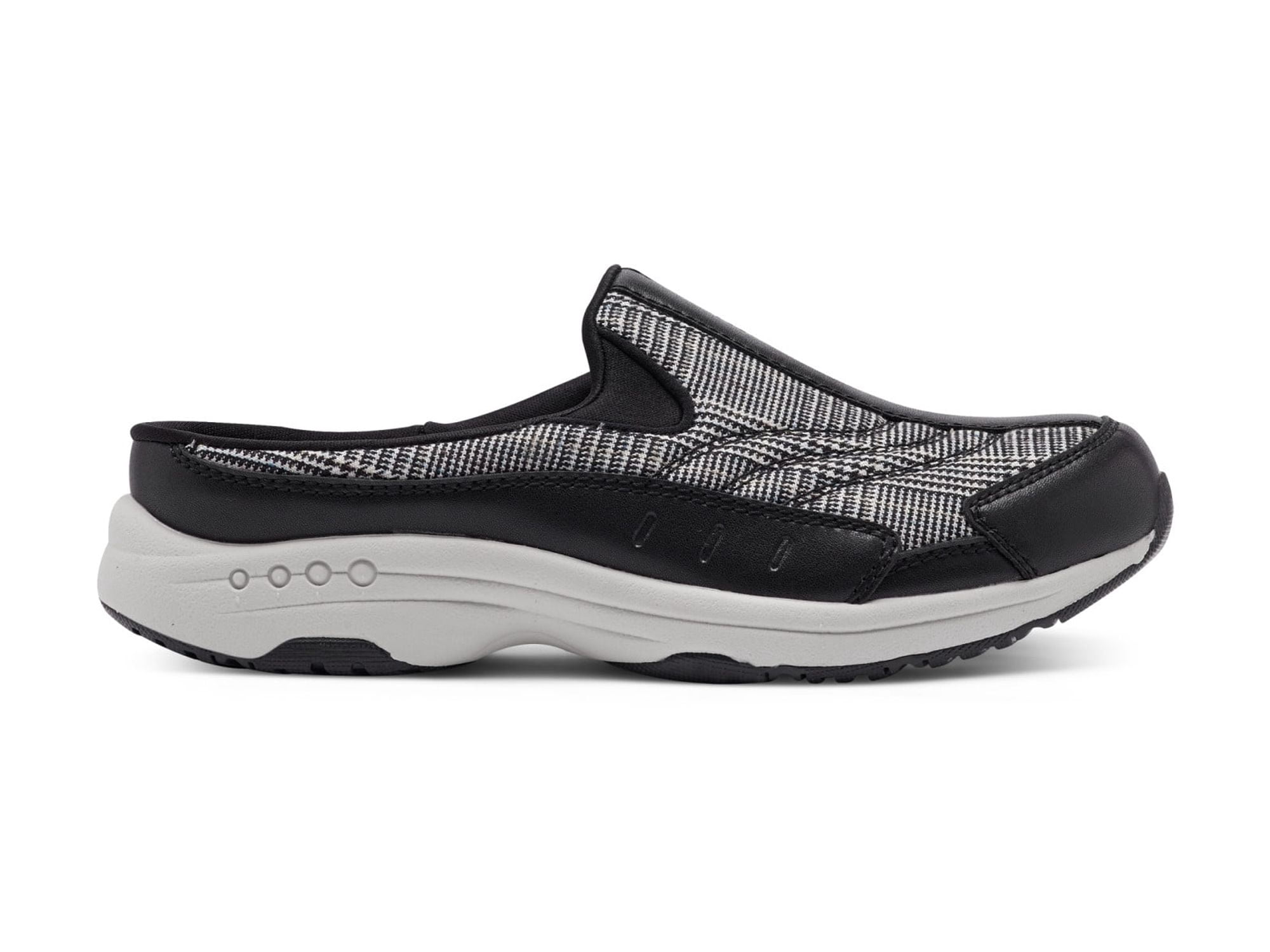 Easy Spirit Women's TravelTime Slip On Walking Sneaker Mule, Wide Width Available