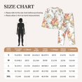 thumbnail image 4 of Pajamas for Women Sets, floral bouquets anchor aesthetic Lounge Sets Long Sleeve Button Down Night Shirts Sleepwear Pjs, 4 of 6
