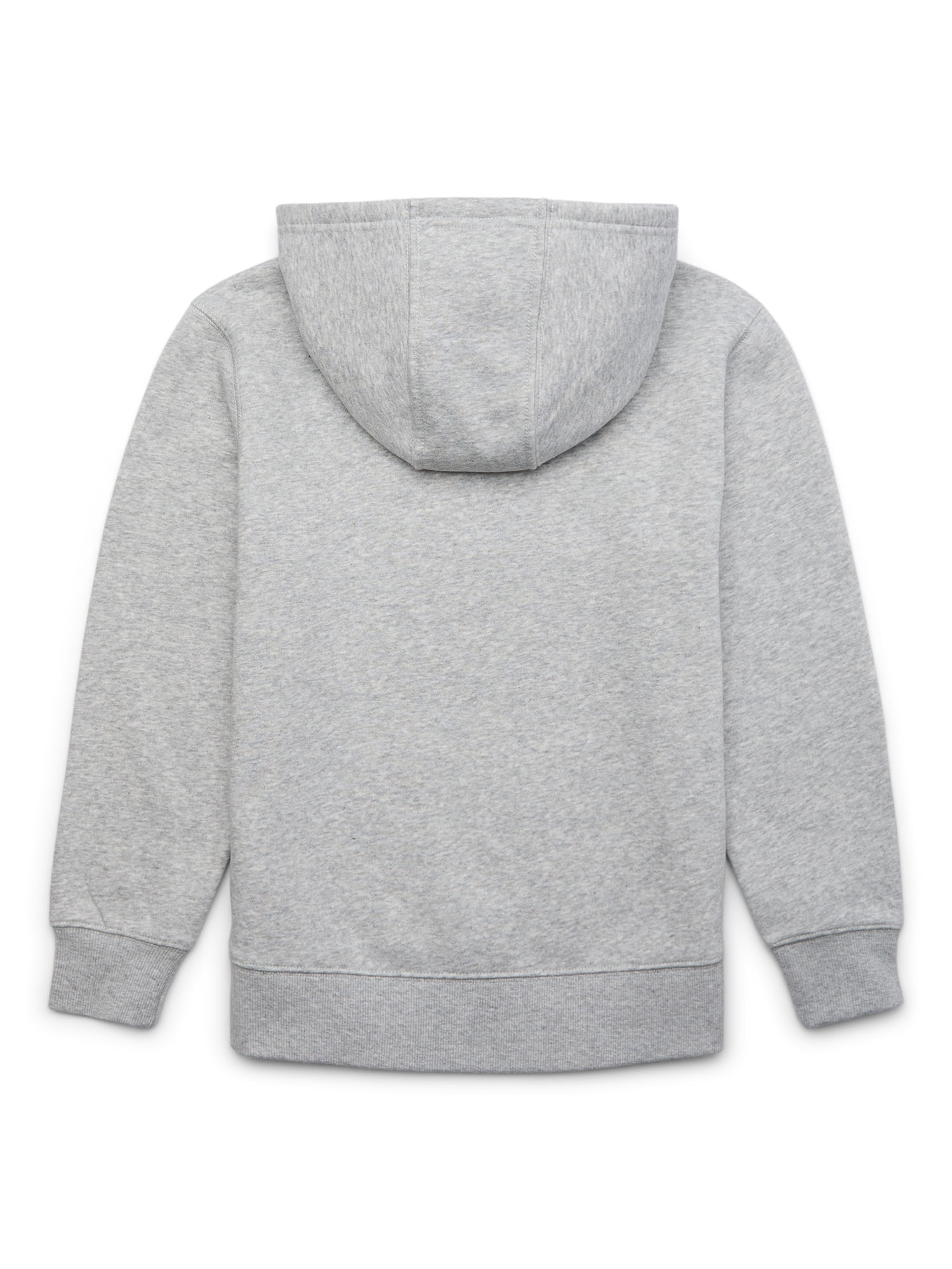 John Deere Boy's Embossed Fleece Graphic Pullover Hoodie, Grey Heather, Sizes 4-18