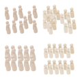 thumbnail image 1 of Muñeca de Peg Doll Natural Sin Terminar Personas Pequeñas Pintura de Bricolaje de para SM SunniMix Muñeca de madera natural, 1 of 8