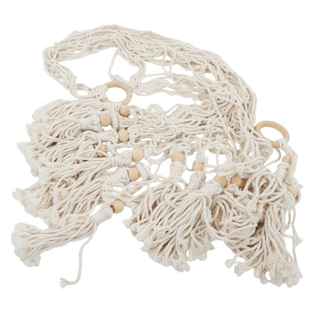 Hamac de Rangement, Style Bohème, Finition Soignée, Filet de Rangement Pratique et Durable pour la Maison, pour Filles
