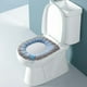 thumbnail image 4 of Asiento de Inodoro Reforzado con Asa, Cubierta Universal para Todas las Estaciones, Azul Grisáceo, 4 of 6