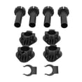 thumbnail image 1 of Adjustable Cabinet Legs, Four-hole Positioning Cabinet Feet Polygonal Base Design  For Sofa For Wardrobe, 1 of 8