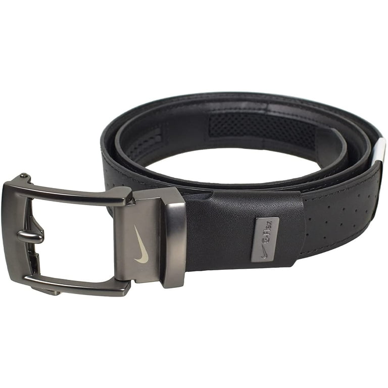 NEW Nike TW Performance Mesh G-Flex Black Golf Belt Men's NEW Nike TW Performance Mesh G-Flex Black Golf Belt Men's