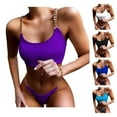 thumbnail image 1 of Neinkie Ensemble de Maillot de Bain 2 Pièces pour Bikini Femme, 1 of 7