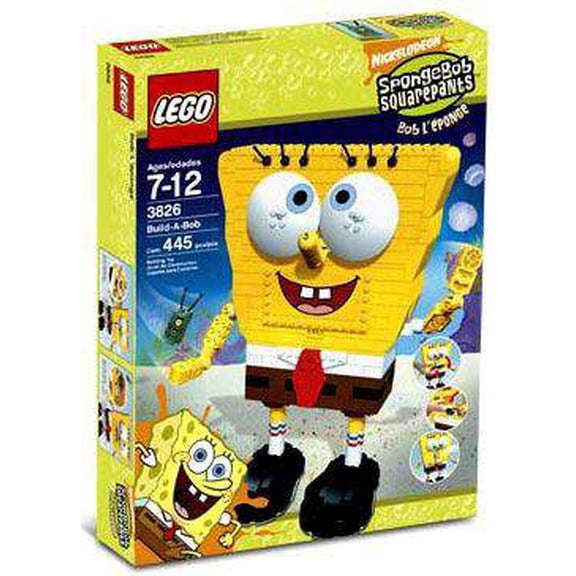 Pre-Owned Spongebob Squarepants Build A Bob Set LEGO 3826 [Damaged Package]