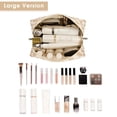 thumbnail image 2 of Bolsa de maquillaje Narwey, organizador de cosméticos de viaje a cuadros, 2 of 6