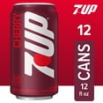 thumbnail image 4 of 7UP Caffeine Free Cherry Soda Pop, 12 fl oz, 12 Pack Cans, 4 of 15