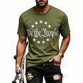thumbnail image 4 of Men’s We the People 13 Star Patriotic T-Shirt, Vintage American Flag Inspired Graphic Tee, 4 of 4
