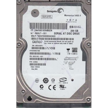 Momentus 5400.4 ST9200827AS Hard Drive