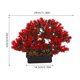 thumbnail image 2 of unbranded Planta Artificial De Bonsái Con Maceta Roja Ideal Para Adorno De Y Oficina Sin Cuidados, 2 of 8