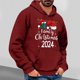 thumbnail image 2 of Xihbxyly Sudadera con Capucha para Hombre, Diseño Ligero con Estampado Navideño, Manga Larga Transpirable, Ajuste Cómodo para Hacer Ejercicio, Ideal para Gimnasio, Correr, Baloncesto, Regalo Perfecto, 2 of 5