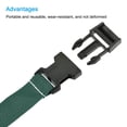 thumbnail image 3 of Unique Bargains Luggage Straps Travel Adjustable Suitcase Belt with Quick Release Buckle Light Green, 3 of 5