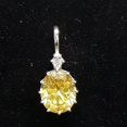 thumbnail image 3 of Yellow Sapphire Pendant/Handmade Birthstone Pendant For Men+Women/Anniversary, 3 of 3