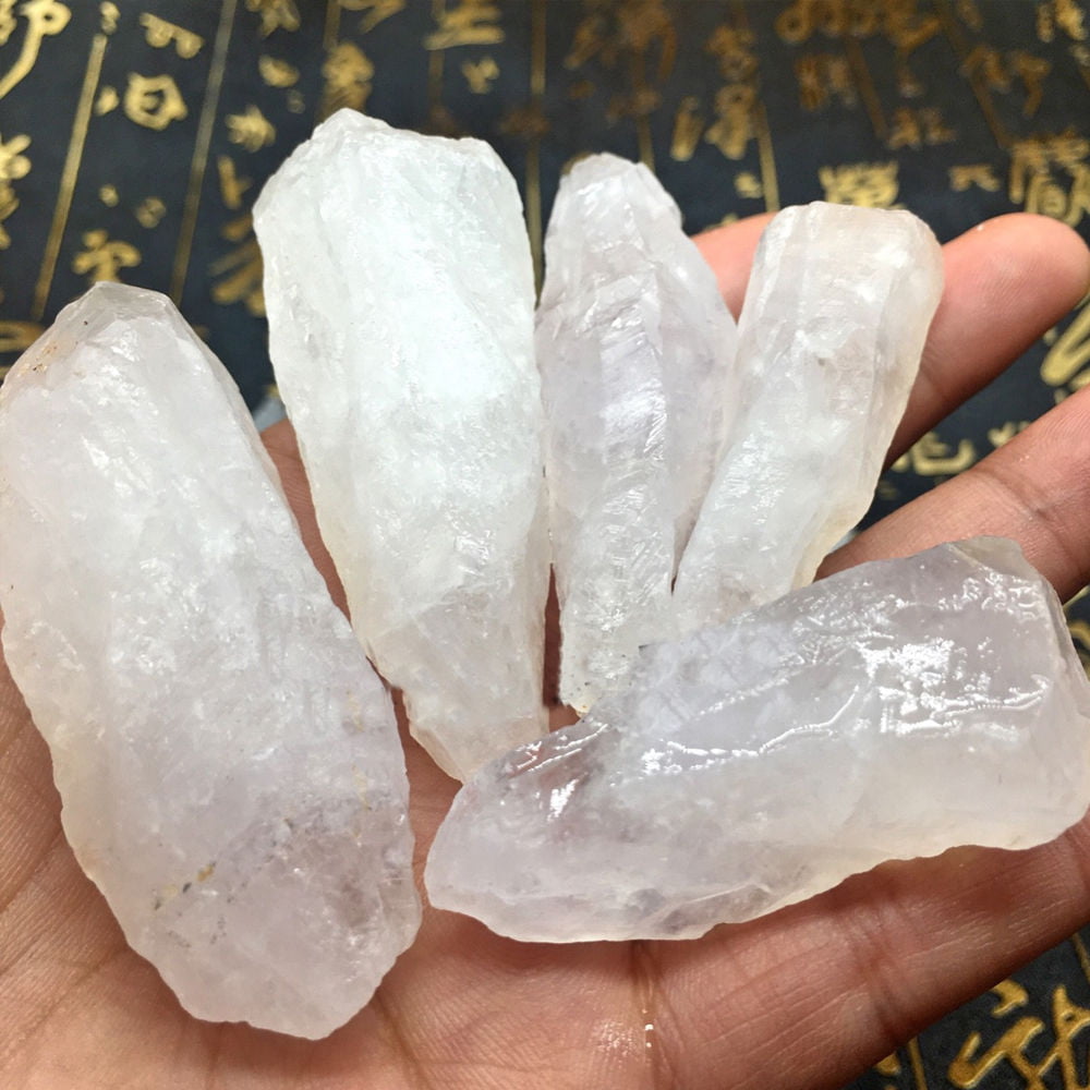 50g Natural Rock Crystal Quartz White Clear Stone Gravel Healing Specimen 