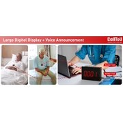 CallToU Wireless Calling System, 10 Waterproof Call Buttons with Display Receiver, Caregiver Pager for Clinic, Nursing Home, Restaurant