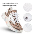 thumbnail image 3 of Red Brick Wall, Brick Stone Wall Walking Shoes for Men Woman Lightweight Tennis Fashion Elastic Sports Shoes Cushion Basketball Shoes, 3 of 7