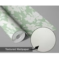 thumbnail image 6 of S4Sassy Peel & Stick Vinyl Wallpaper, Chic Floral Print Wallpaper Contact Paper Waterproof- Green,25"x60", Textured Finish, Removable Wall Covering for Home Decor in Bedrooms, Renter Spaces, Cabinets, 6 of 9