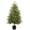 1pcs, variant on Ayieyill 4FT Norfolk Pine Christmas Tree, Artificial Norfolk Pine Tree Fake Potted Tree with 80 LED Lights, Indoor Holiday Christmas Decorations