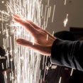 thumbnail image 2 of 750W DMX Shaking Head 3-16 Ft Firework Machine for Wedding Musical Show Ceremony （Black）, 2 of 6