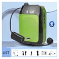 thumbnail image 4 of 2.4G 15W Wired/Wireless Voice Amplifier Portable For Teaching Lecture Tour Guide TF UDisk Megaphone Microphone Speaker ,No Screeching Distortion, 4 of 6