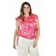 thumbnail image 5 of Blusa estampado zebra Roman Fashion Tallas Extras 4048 Fiusha multicolor 40, 5 of 6