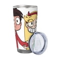 thumbnail image 2 of Vaso de 20 oz de Star Vs. The Forces Of Evil, taza de viaje de café con aislamiento al vacío de acero inoxidable, taza de café, taza de viaje con tapa, taza térmica para exteriores, 2 of 8