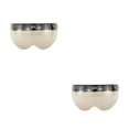 thumbnail image 3 of sweethay Casco de motocicleta Universal con visera en forma de W, cascos con pantalla a prueba de viento, accesorios de modificación mejorados, Leonado 2piezas, 3 of 6