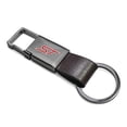 thumbnail image 2 of Ford Focus ST Brown Leather Strap Gunmetal Pull-out Metal Key Chain, 2 of 5