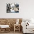 thumbnail image 3 of Stupell Industries Coastal Serene Reflections at Autumn Creek Gray Framed Giclee Art, 20 x 16, by Franklyn Gregory, 3 of 8