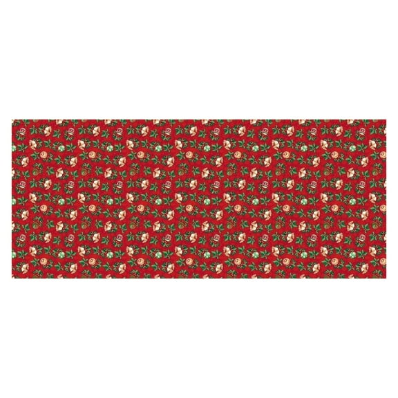 Ronit Textile Christmas Tablecloths Fabric-100% Polyester Poplin 58"-60" By Yard Style-10025