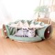 thumbnail image 1 of Collapsible Removeable Cat Tunnel Tube Pet Interactive Play Toys Sound Paper Ring Bell For Cats Ferrets Puppy zhangmengya LED, 1 of 2