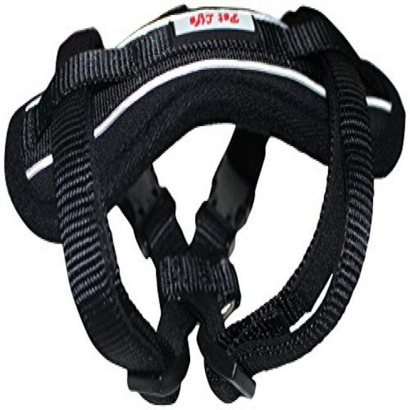 Pet Life ® 'Mountaineer' Chest Compressive Adjustable and Reflective Easy Pull Pet Dog Harness
