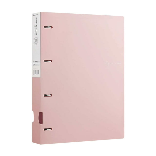 WHEANG Accordion File Organizer File Folder Test Paper Organizer Flipchart Folder A4 Insert Transparent Information Book Four Holes Punched Flipchart File Organizer Files Organizer Multi-Color