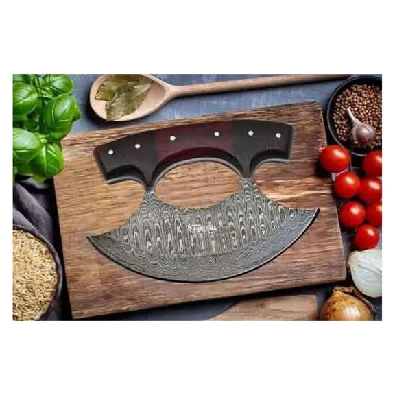 ALASKAN ULU | Damascus Knife | Traditional | Versatile | Beautiful