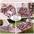 thumbnail image 7 of Wearable Blanket Hoodie, Oversized Sherpa Fleece Hooded Sweatshirt with Eye Mask for Adult, Gifts for Women Men, 7 of 7