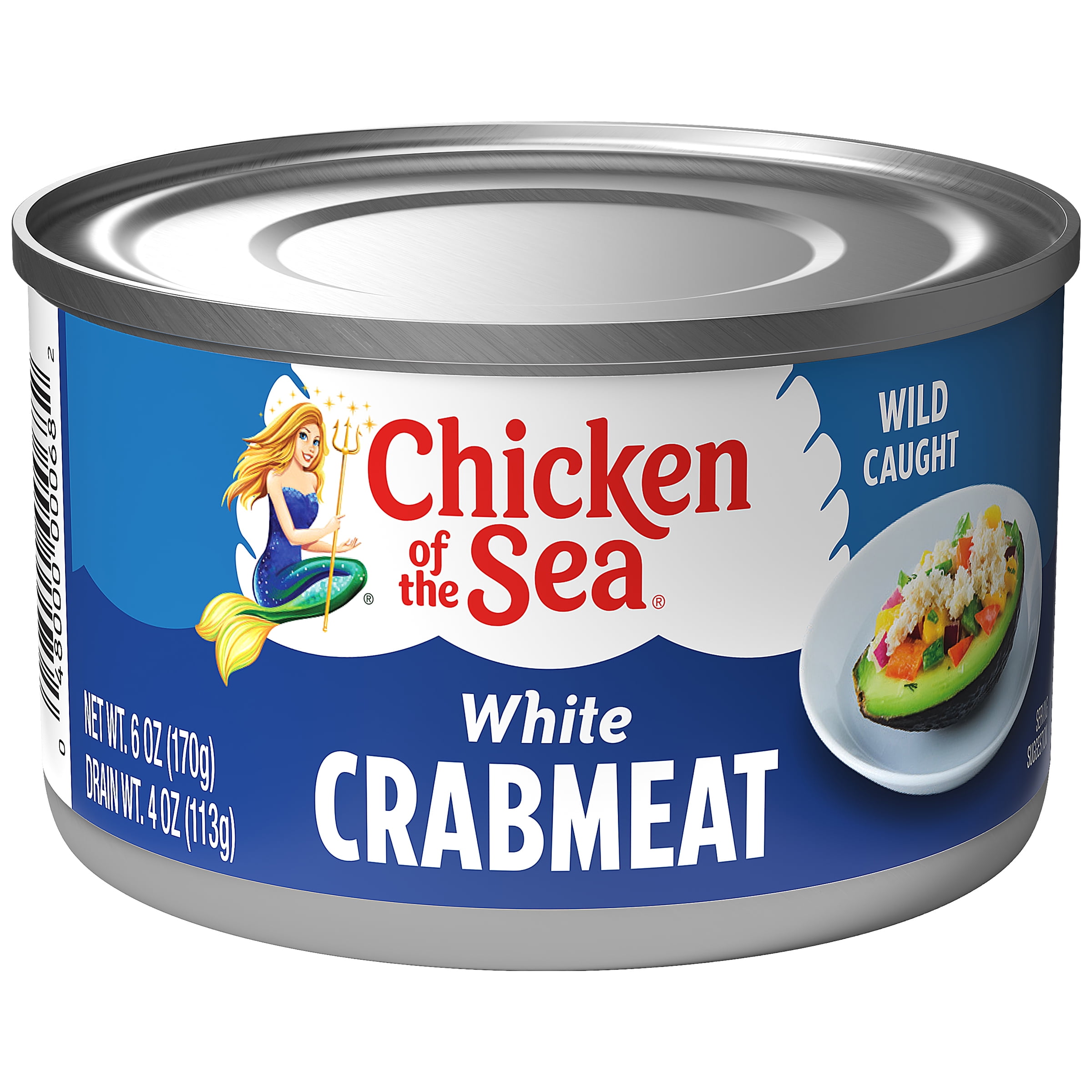 (2 pack) Chicken of the Sea White Crab, 6 oz